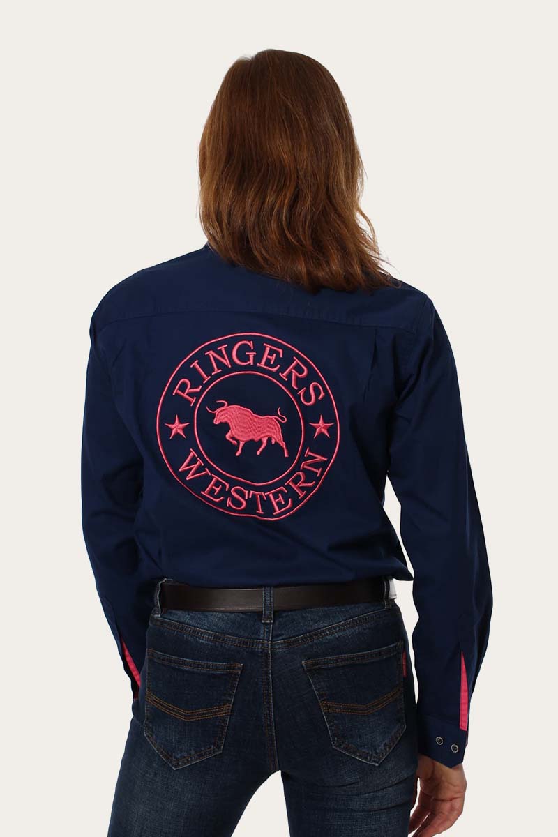 Signature Jillaroo Womens Full Button Work Shirt - Image 58