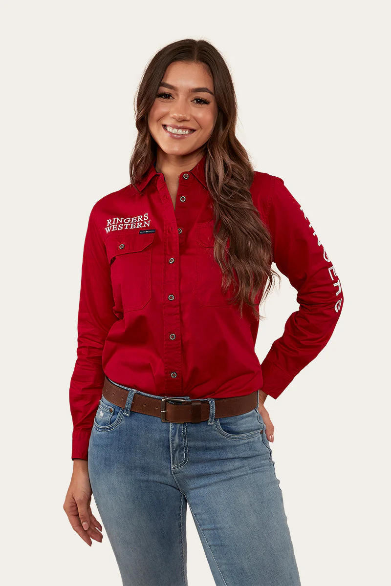Signature Jillaroo Womens Full Button Work Shirt - Image 70