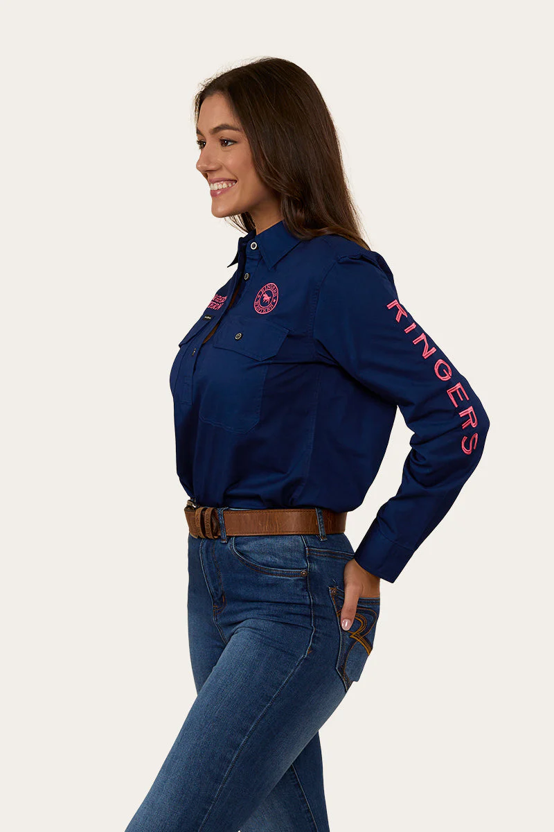 Signature Jillaroo Womens Half Button Work Shirt - Image 22