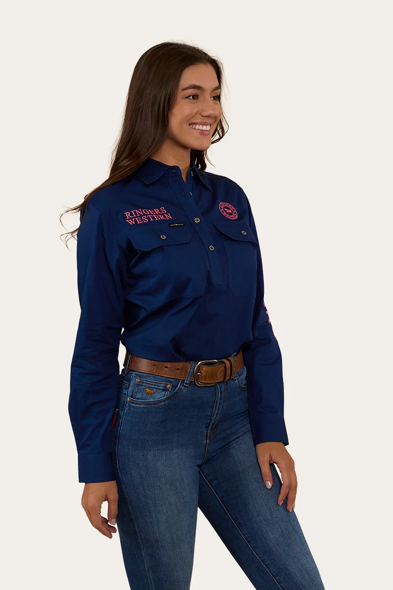Signature Jillaroo Womens Half Button Work Shirt - Image 24