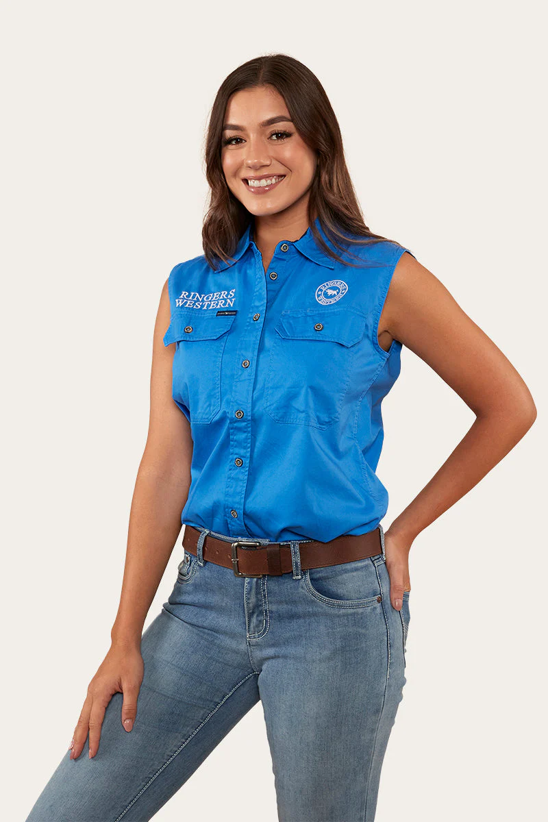 Signature Jillaroo Womens Sleeveless Work Shirt - Image 13