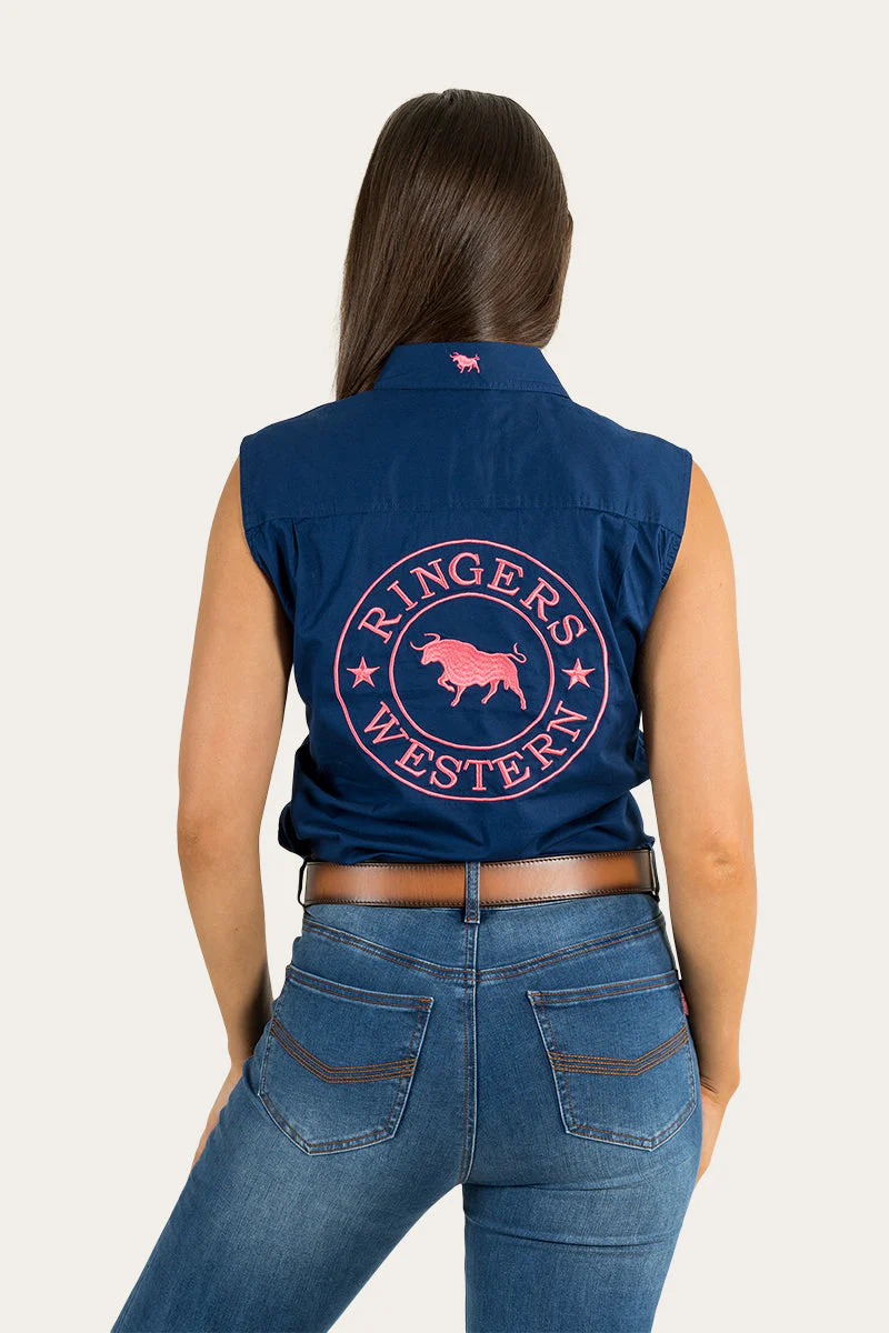 Signature Jillaroo Womens Sleeveless Work Shirt - Image 18