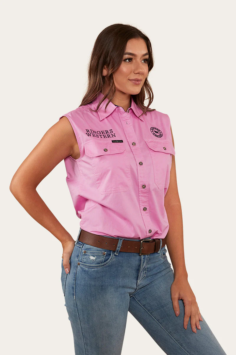 Signature Jillaroo Womens Sleeveless Work Shirt - Image 24