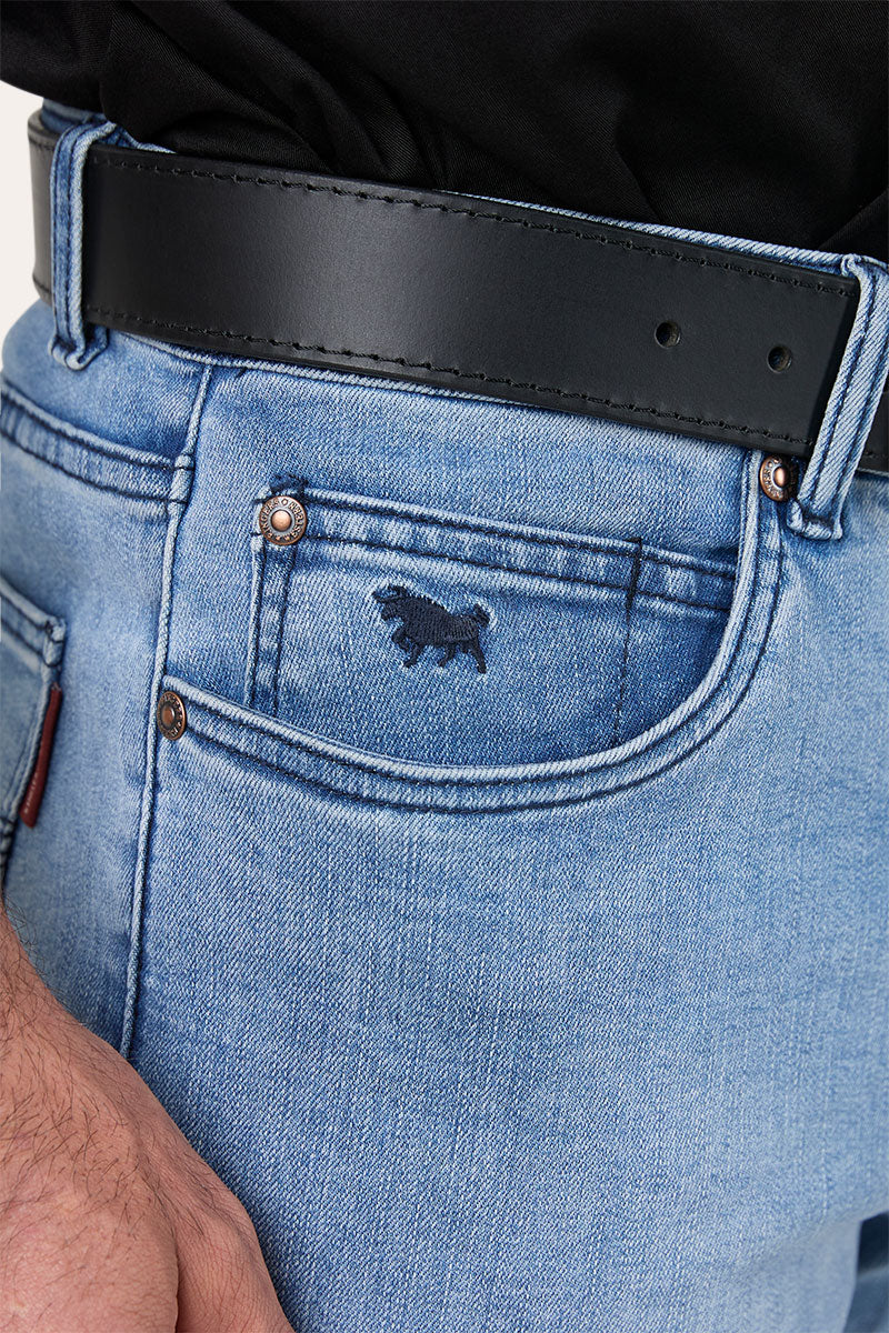 Sturt Mens Relaxed Leg Jeans - Image 9