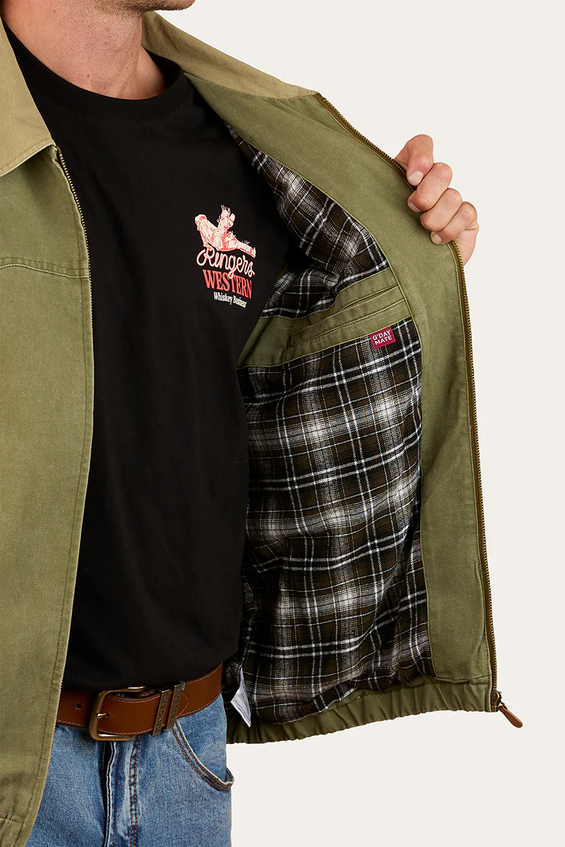 Suffolk Mens Western Bomber Jacket - Image 3