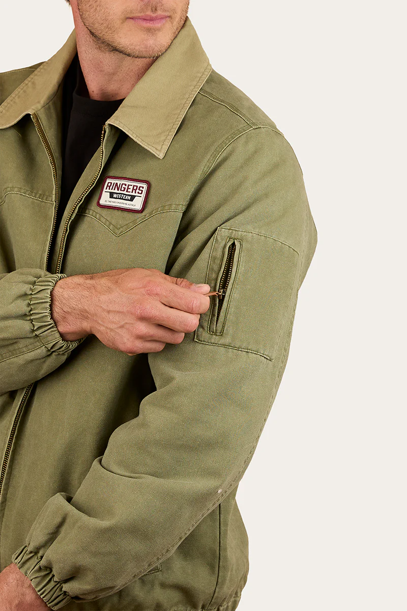 Suffolk Mens Western Bomber Jacket - Image 4