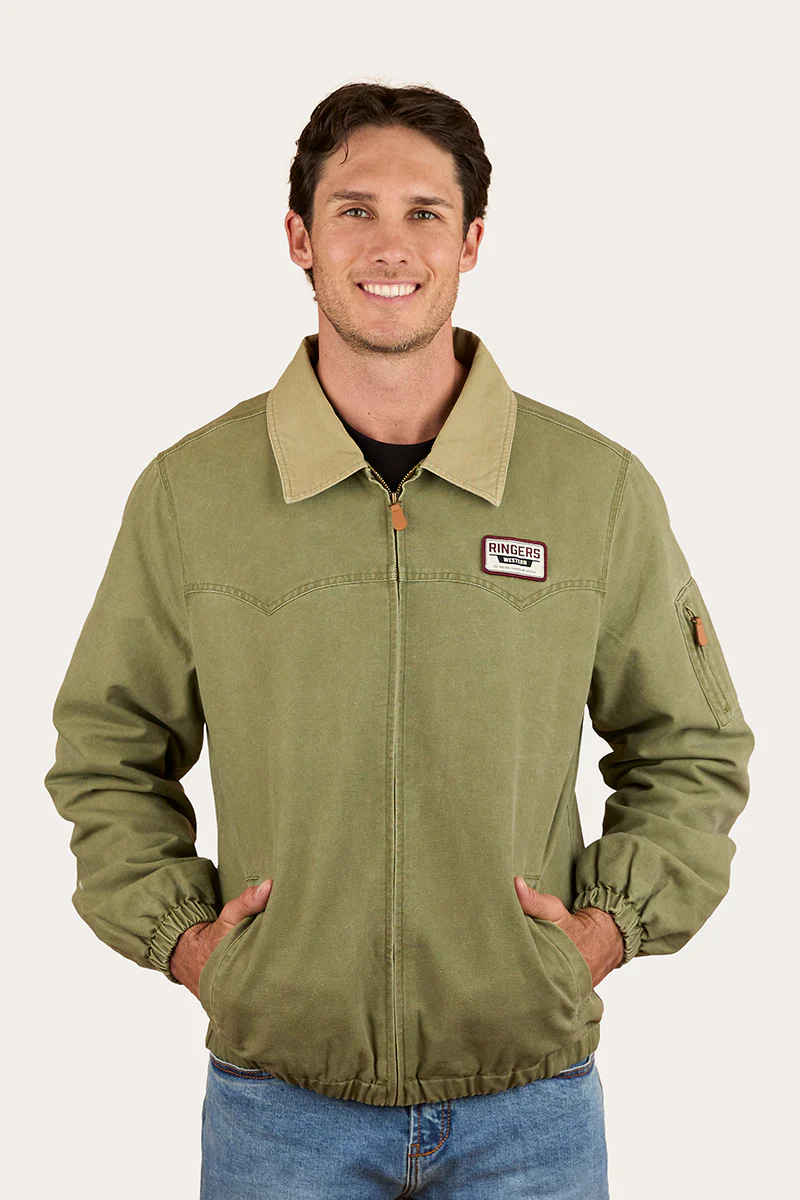 Suffolk Mens Western Bomber Jacket - Image 8