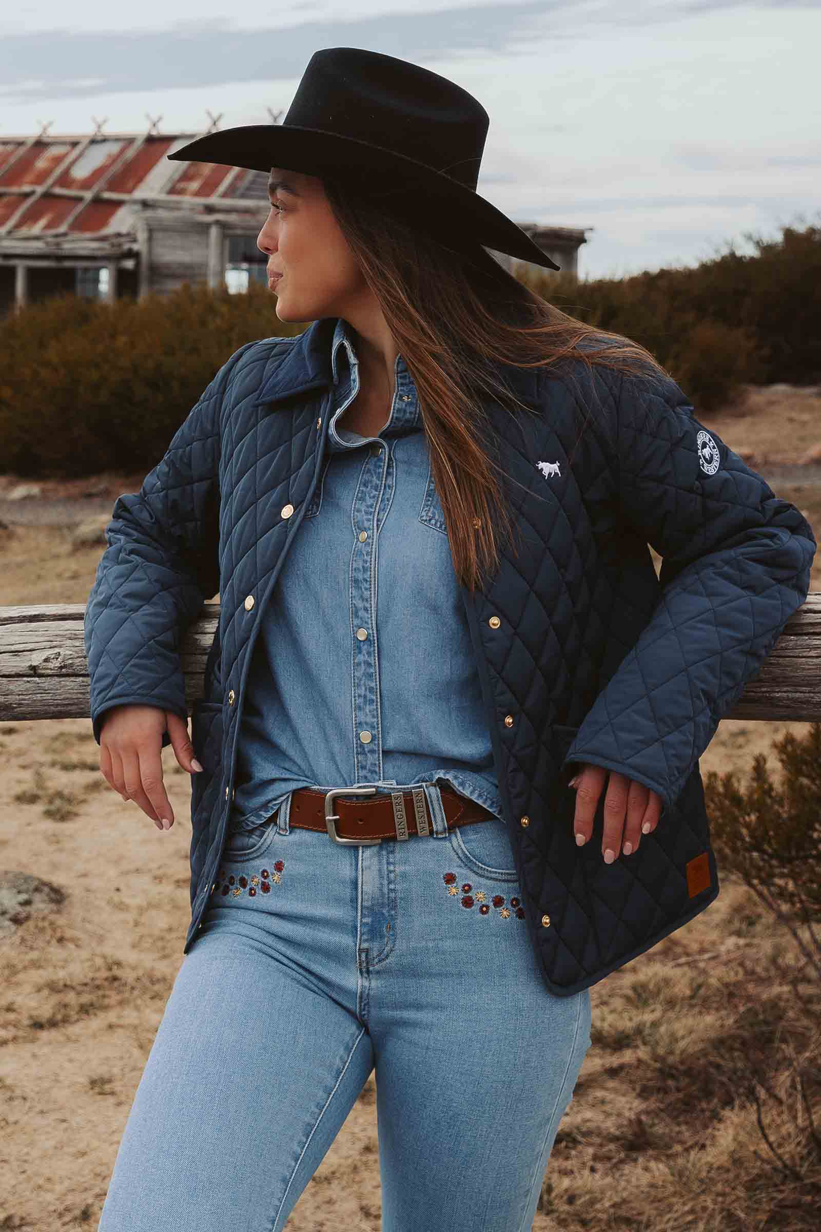 Swan River Womens Quilted Jacket - Image 11