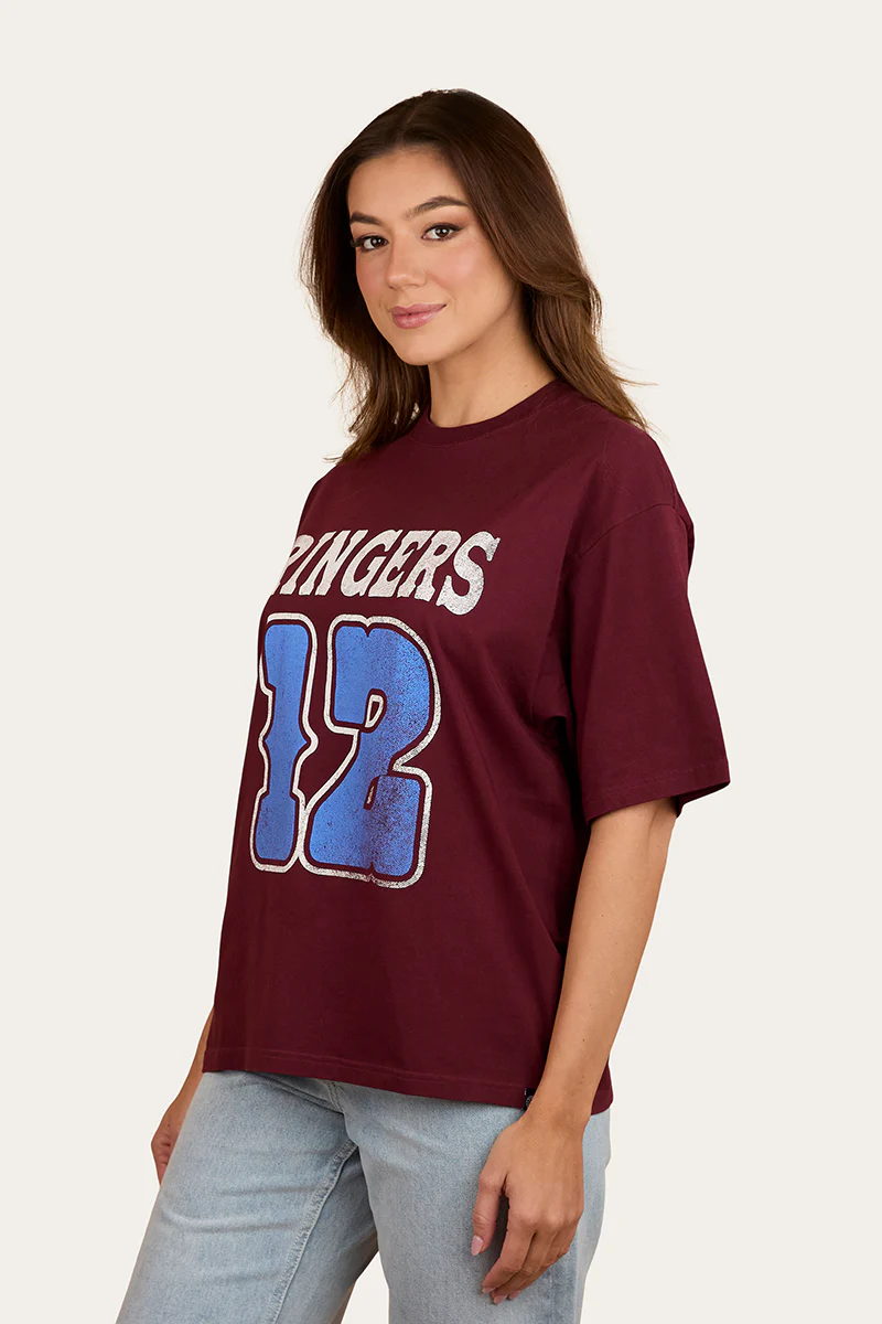 Team Ringers Womens Oversized T-Shirt