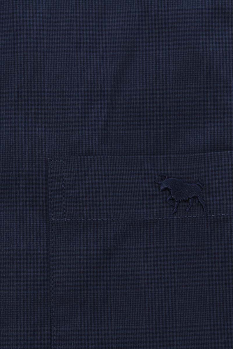 Territory Mens Wales Check Dress Shirt - Image 8