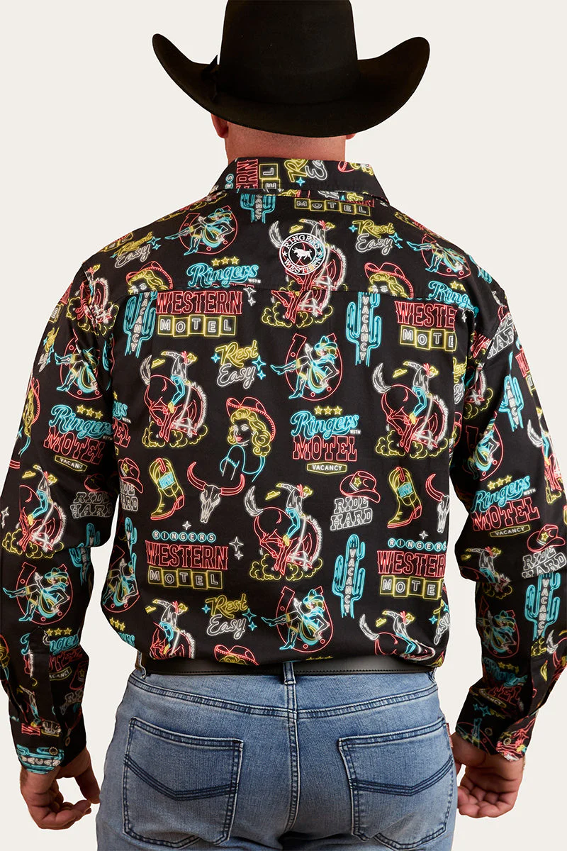 The Dyno Mens Limited Edition Half Button Work Shirt - Image 3