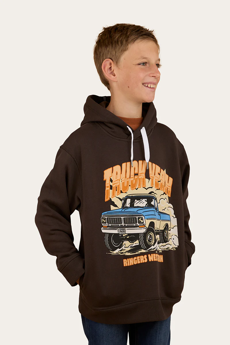 Truck Yeah Boys Oversized Pullover Hoodie - Image 4