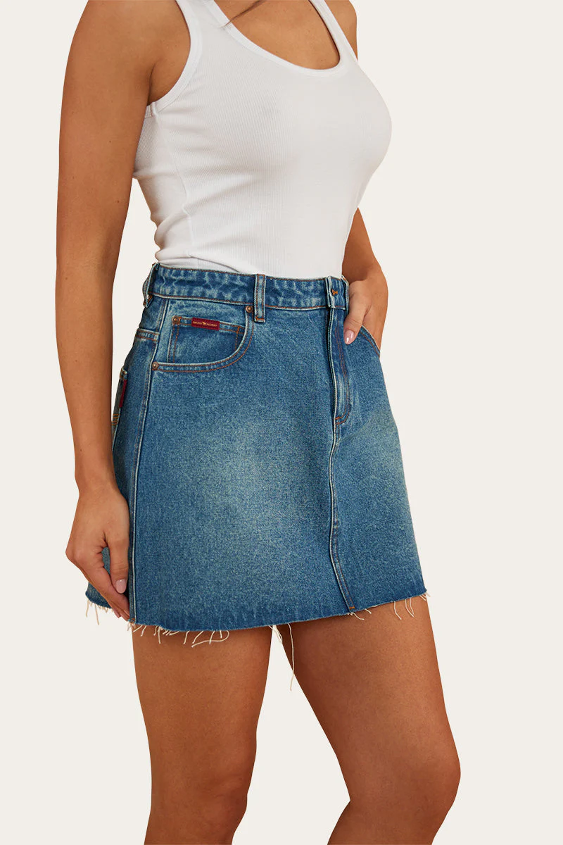 Venice Womens Denim Skirt - Image 10