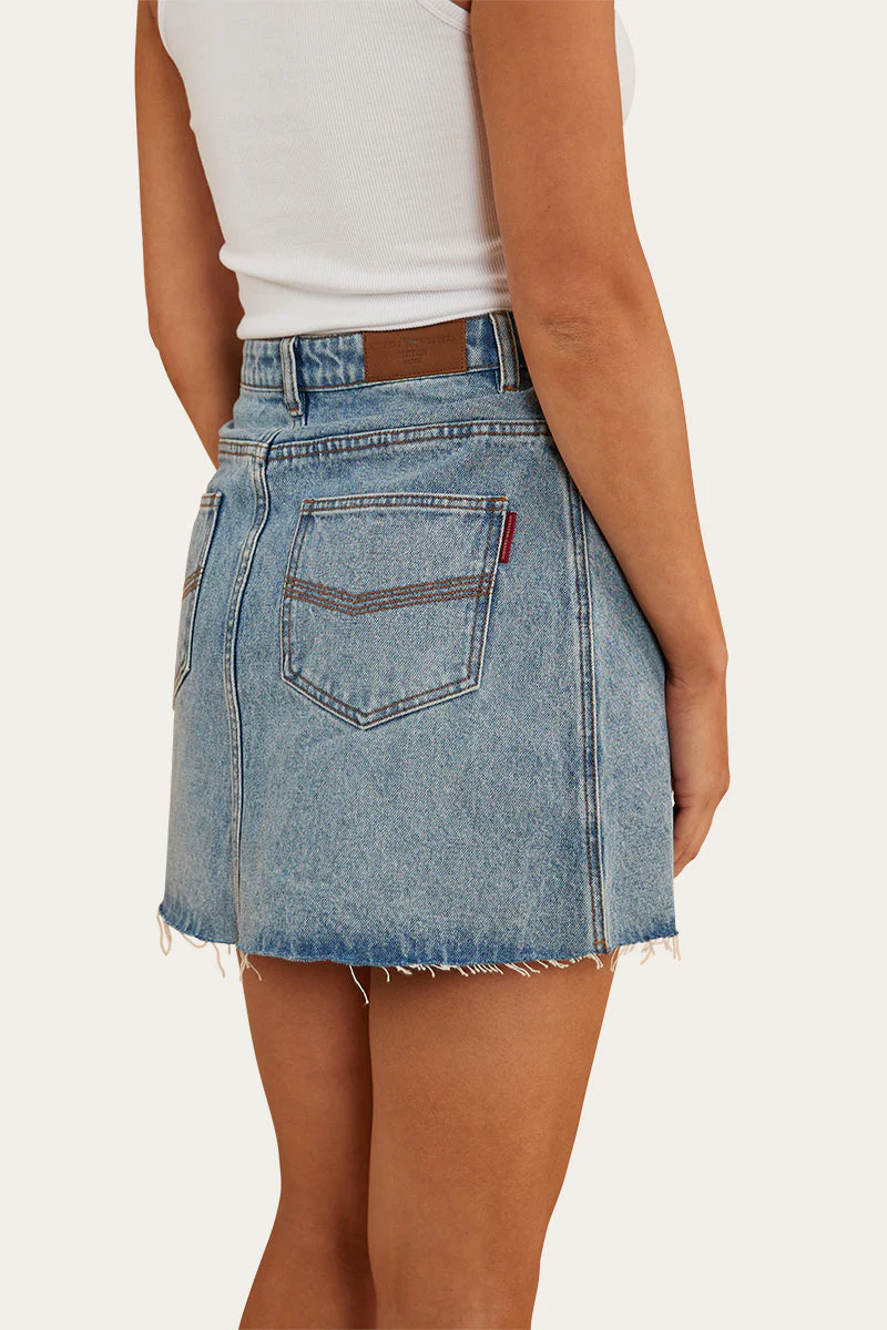 Venice Womens Denim Skirt - Image 3
