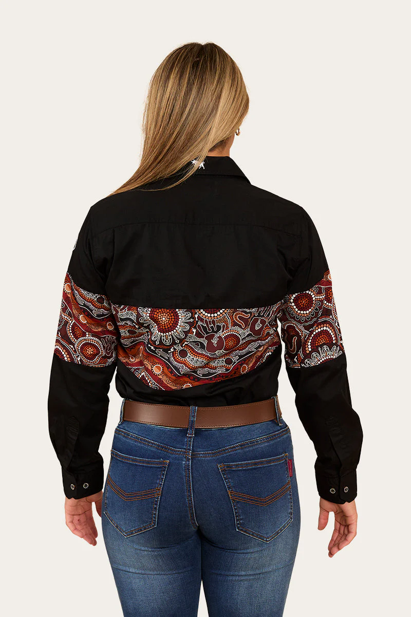 Walkabout Warrior Womens Half Button Work Shirt - Image 3