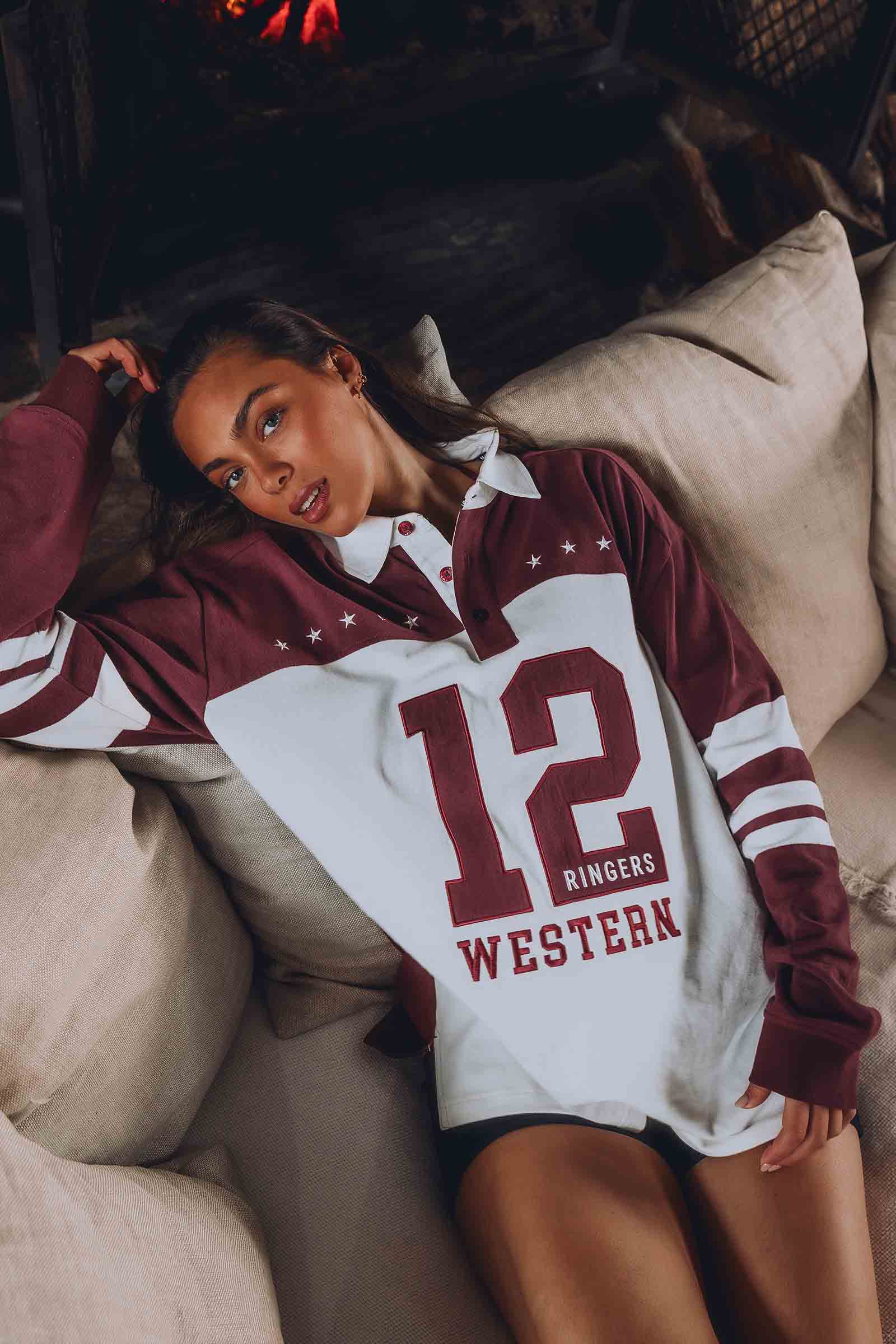 Williams Unisex Oversized Rugby Jersey - Image 2