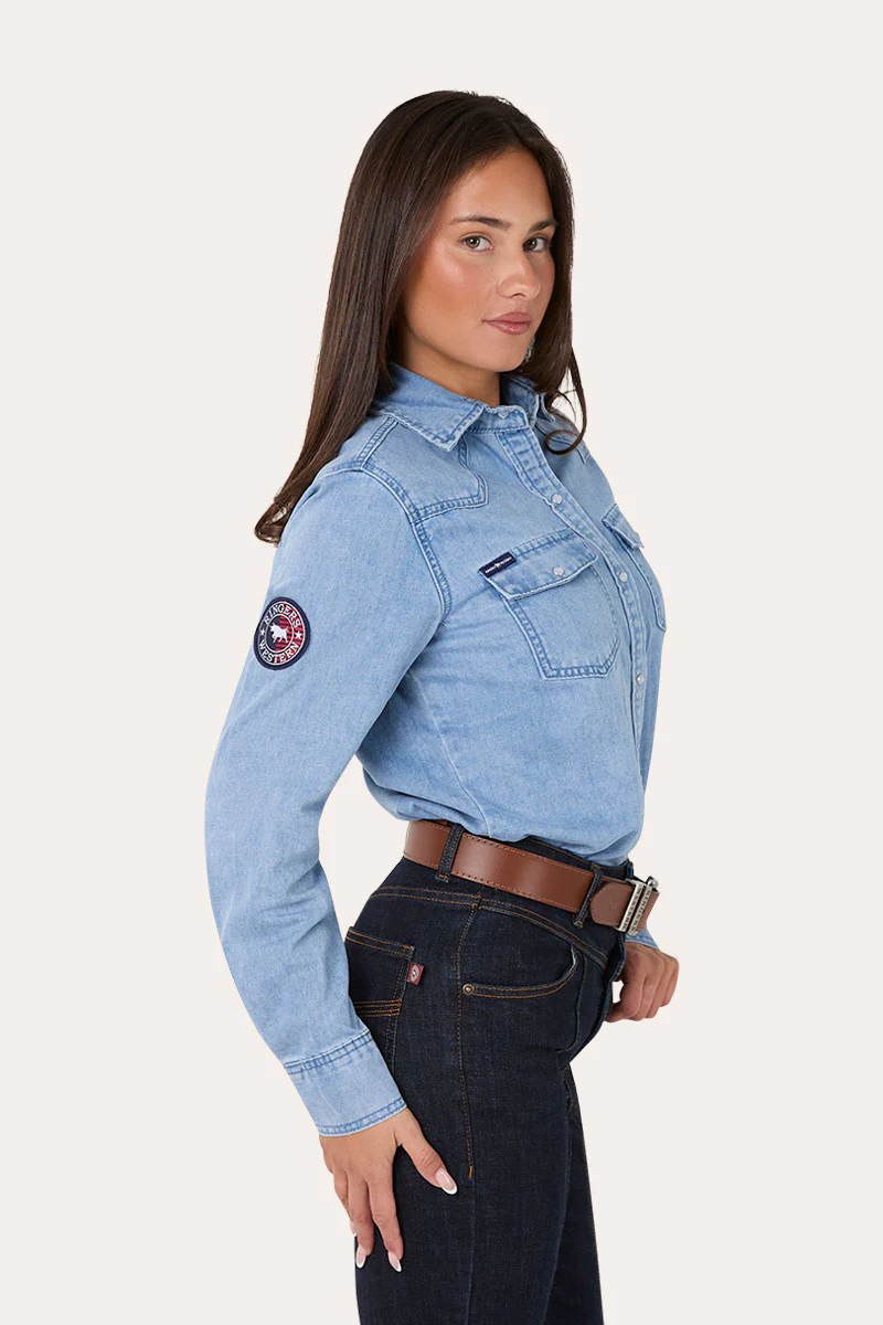 Young and Free Womens Western Shirt - Image 7